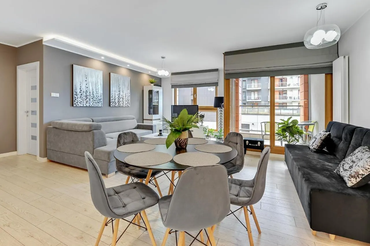 Aura - Riverside & Parking By Downtown Apartments Danzica Polonia