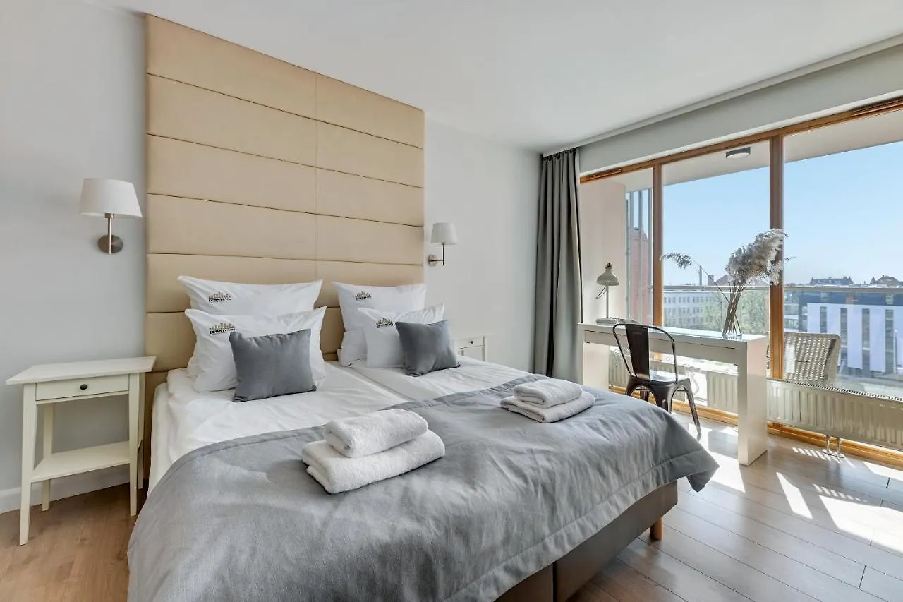 Aura - Riverside & Parking By Downtown Apartments Danzica Polonia