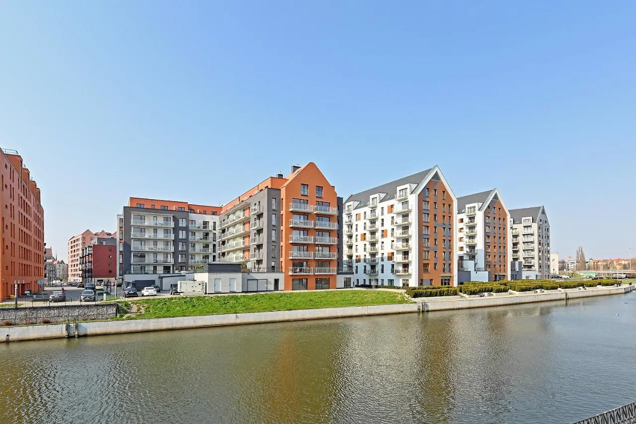 Aura - Riverside & Parking By Downtown Apartments Gdansk