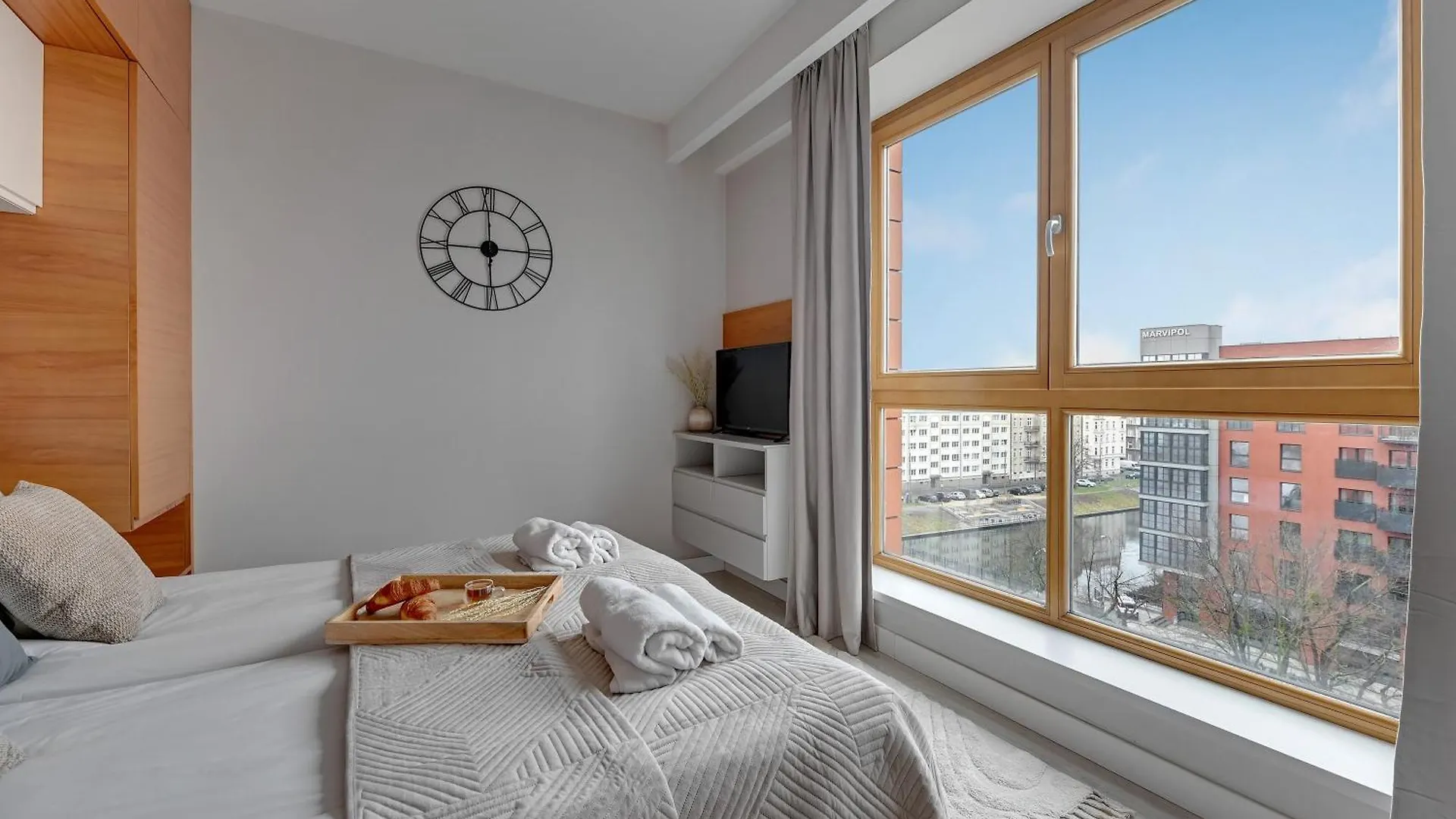 Aura - Riverside & Parking By Downtown Apartments Gdansk Polonia